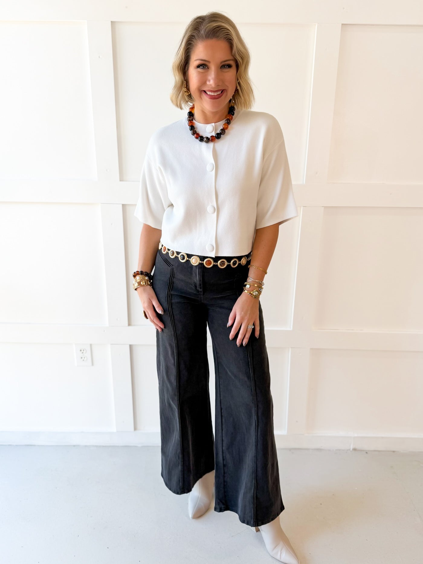 High Waisted Flare Pants