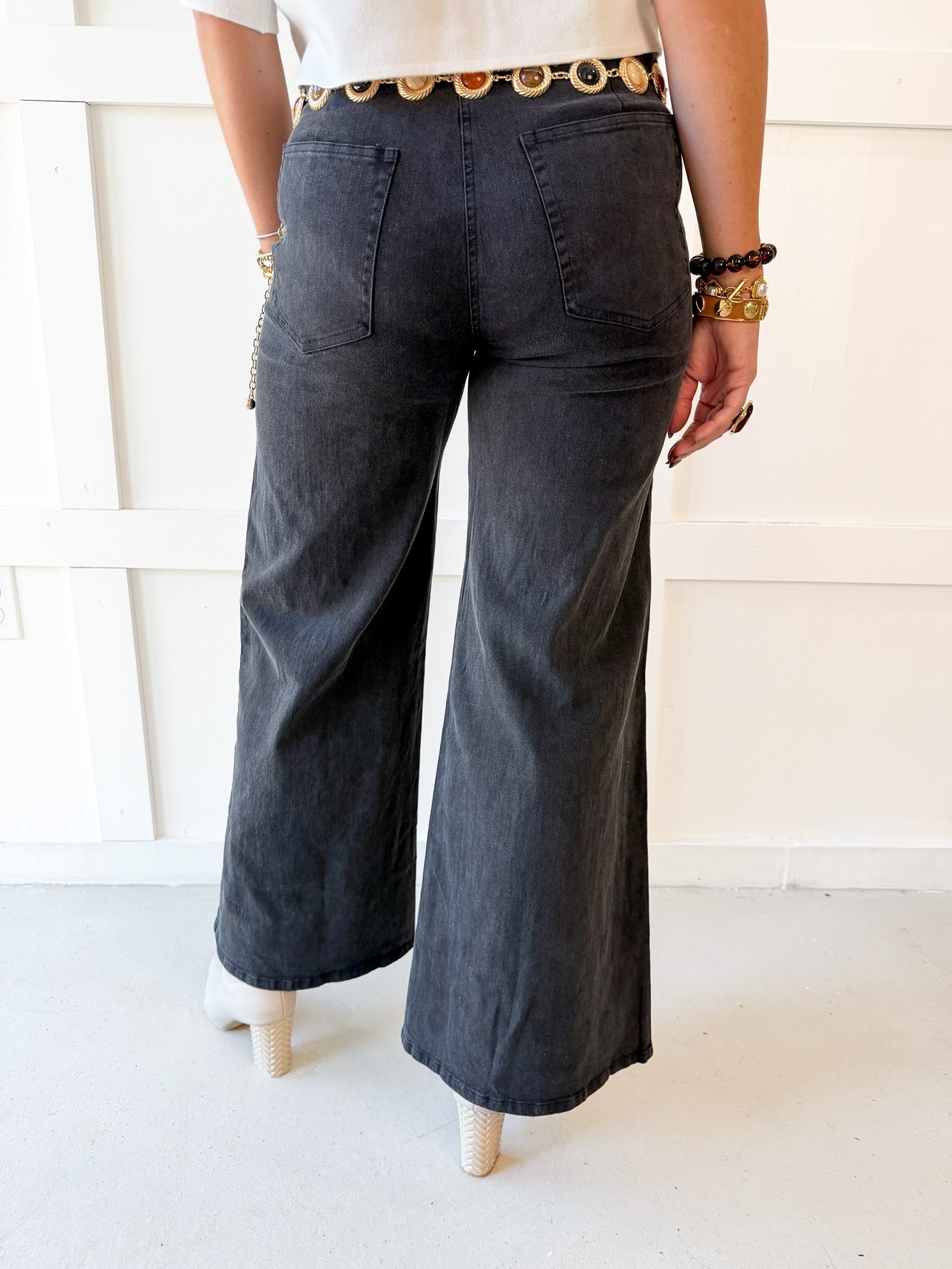 High Waisted Flare Pants