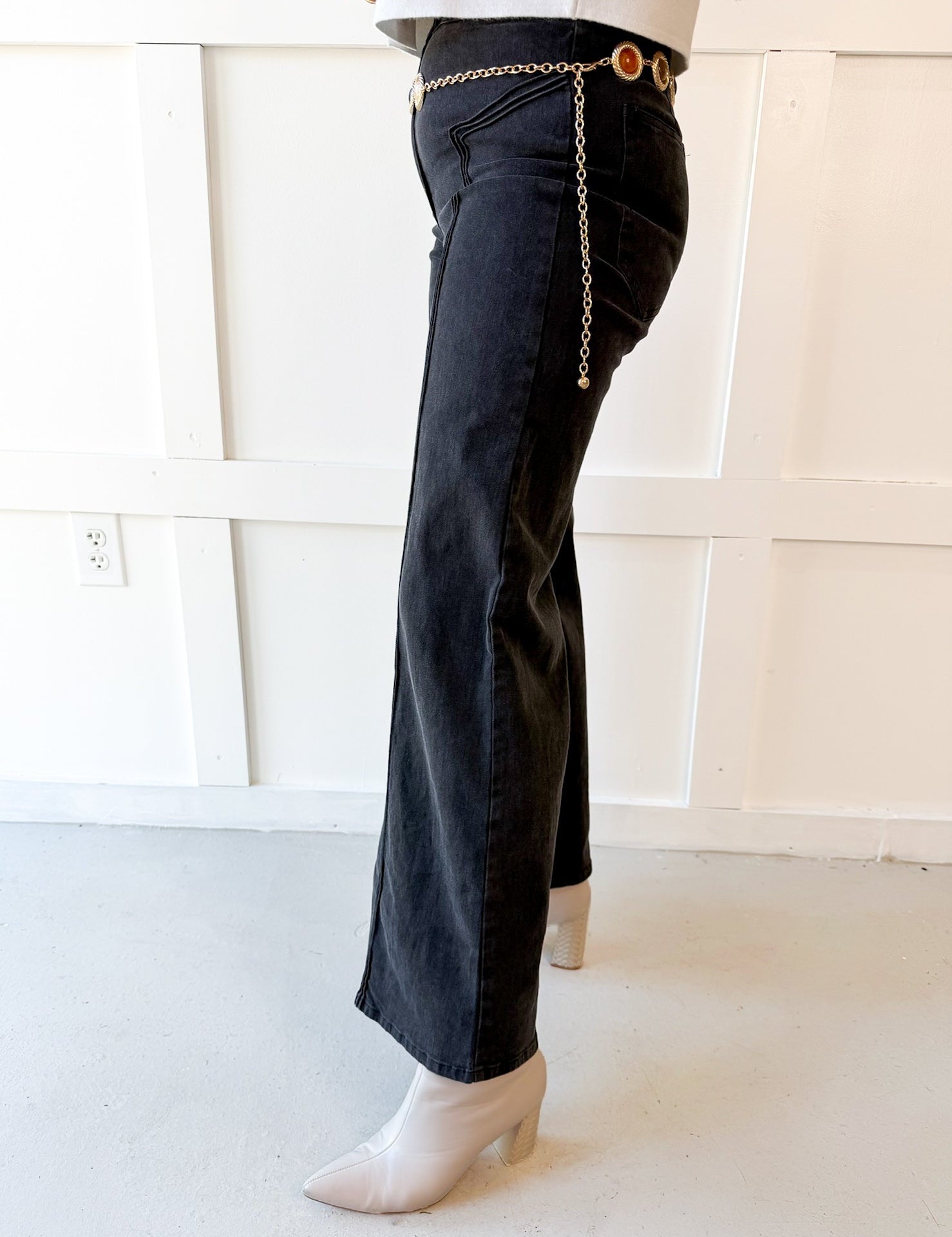 High Waisted Flare Pants