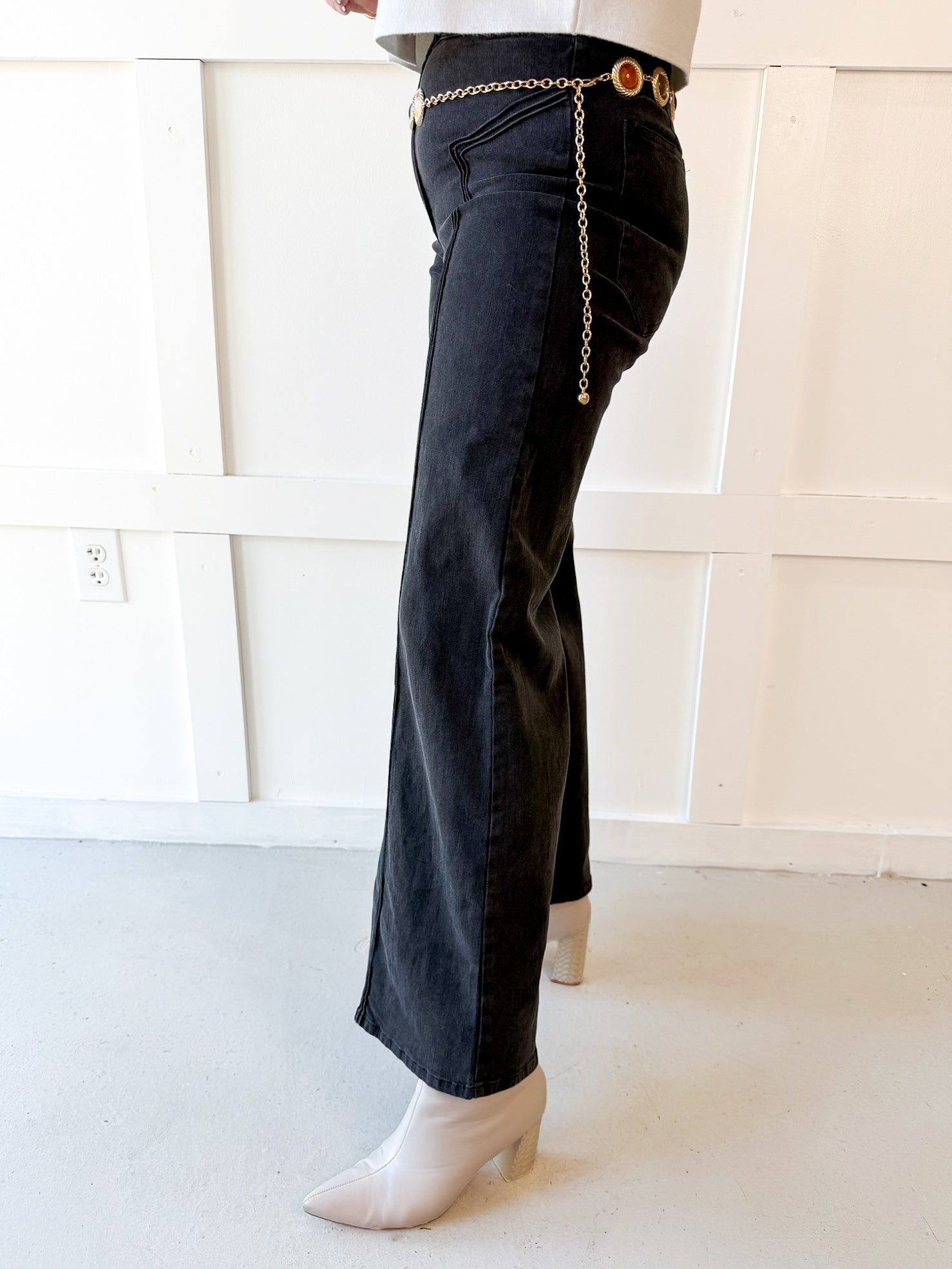 High Waisted Flare Pants