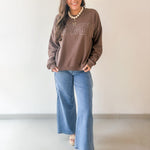 "Howdy" Graphic Sweater - Coco