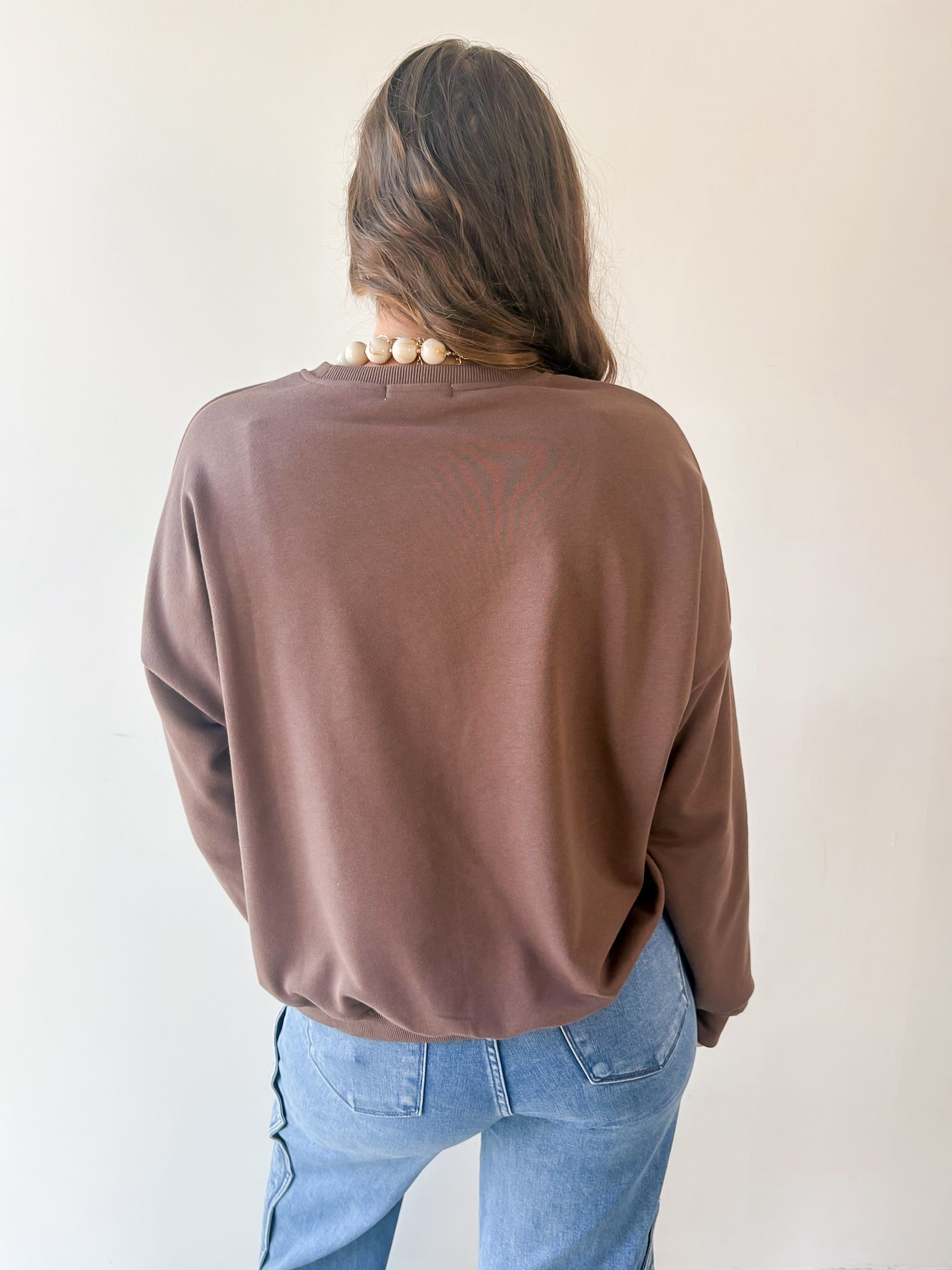 "Howdy" Graphic Sweater - Coco