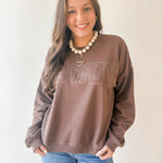"Howdy" Graphic Sweater - Coco