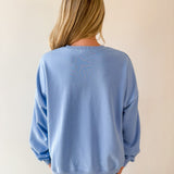 "Howdy" Graphic Sweater - Seabreeze