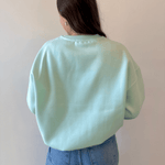 "I'm Too Pretty for This" Sweater - Aqua