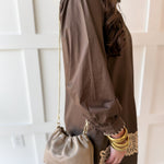 Italian Leather Clutch Bag