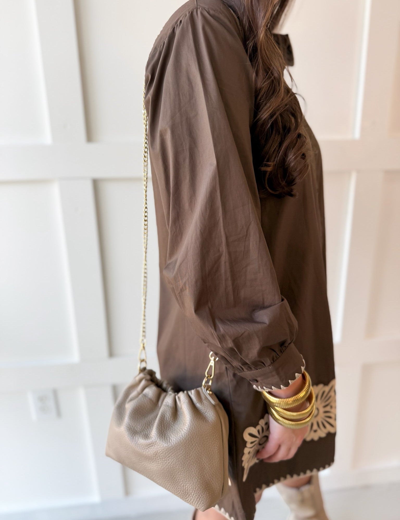 Italian Leather Clutch Bag