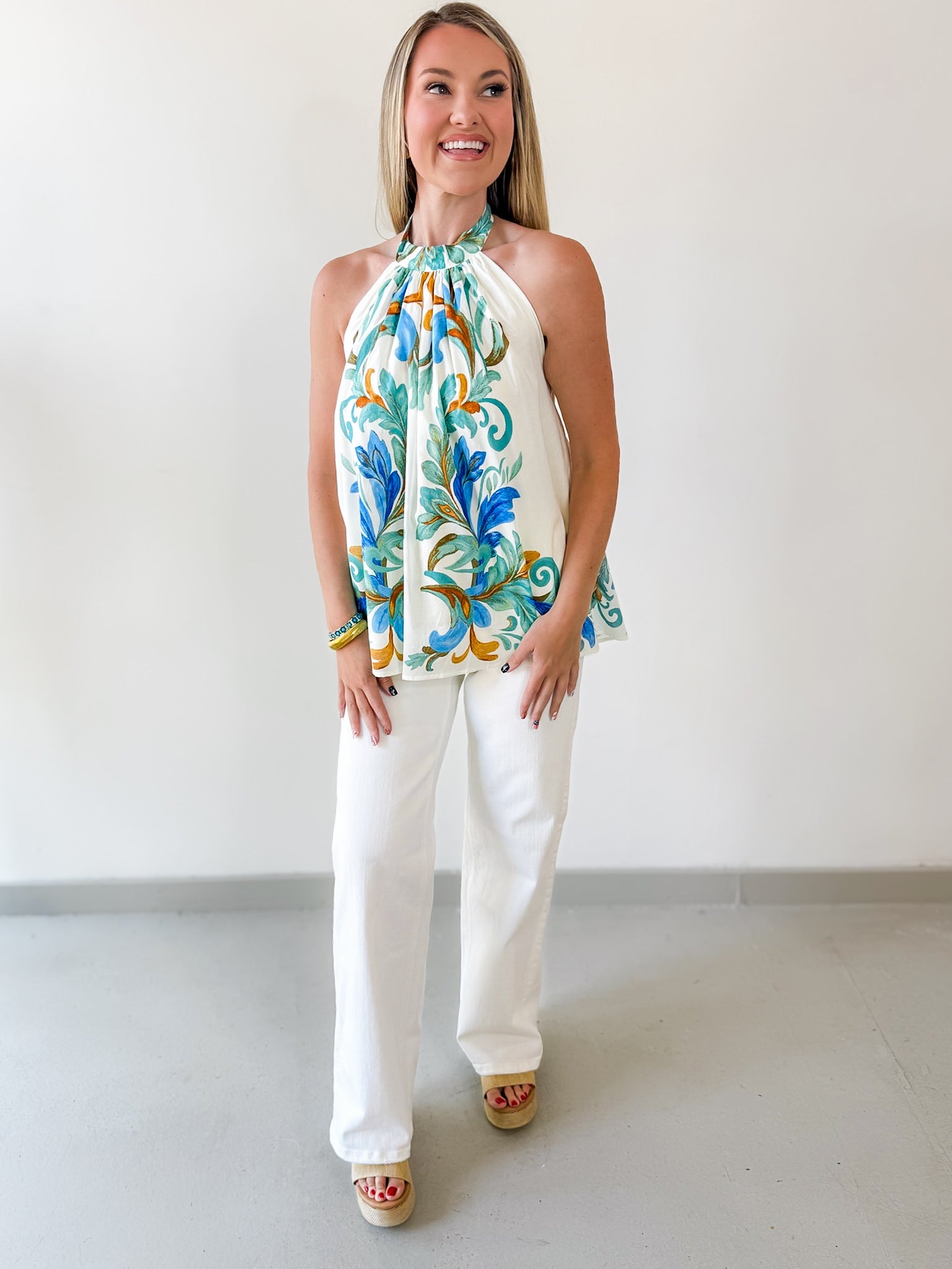Jenny Floral Print Top