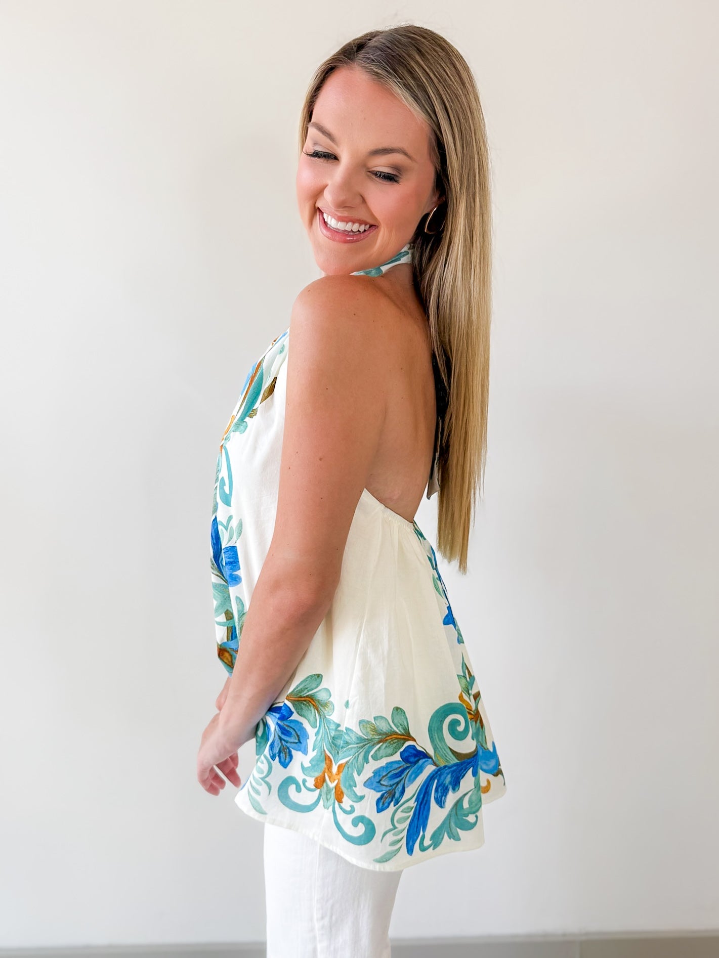 Jenny Floral Print Top