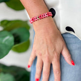 Kai Pink Stretch Bracelet