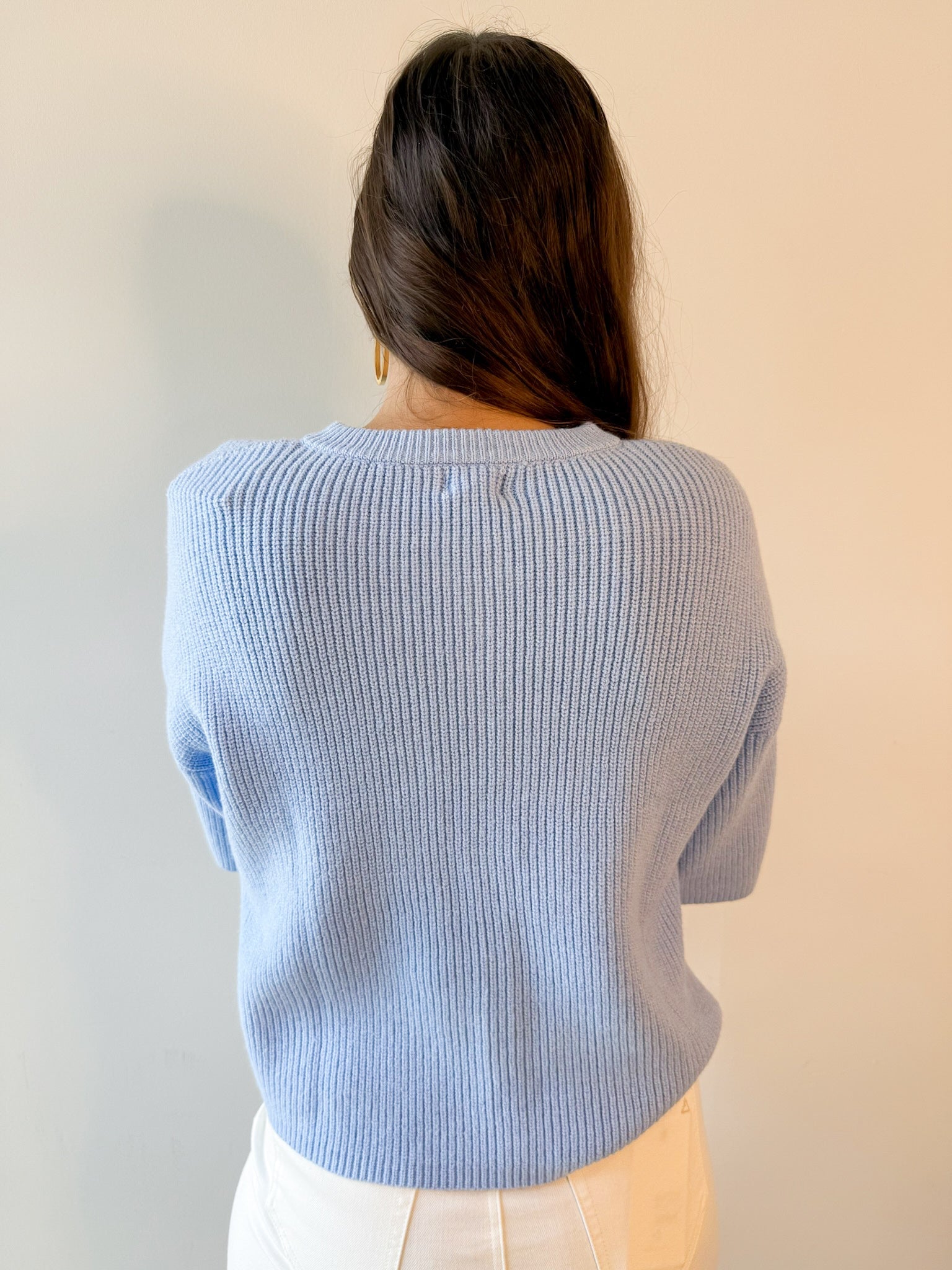 Knit Cardigan - Blue