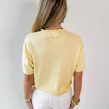 Knit Short Sleeve Cardigan