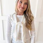 Knitted Knotted Shawl