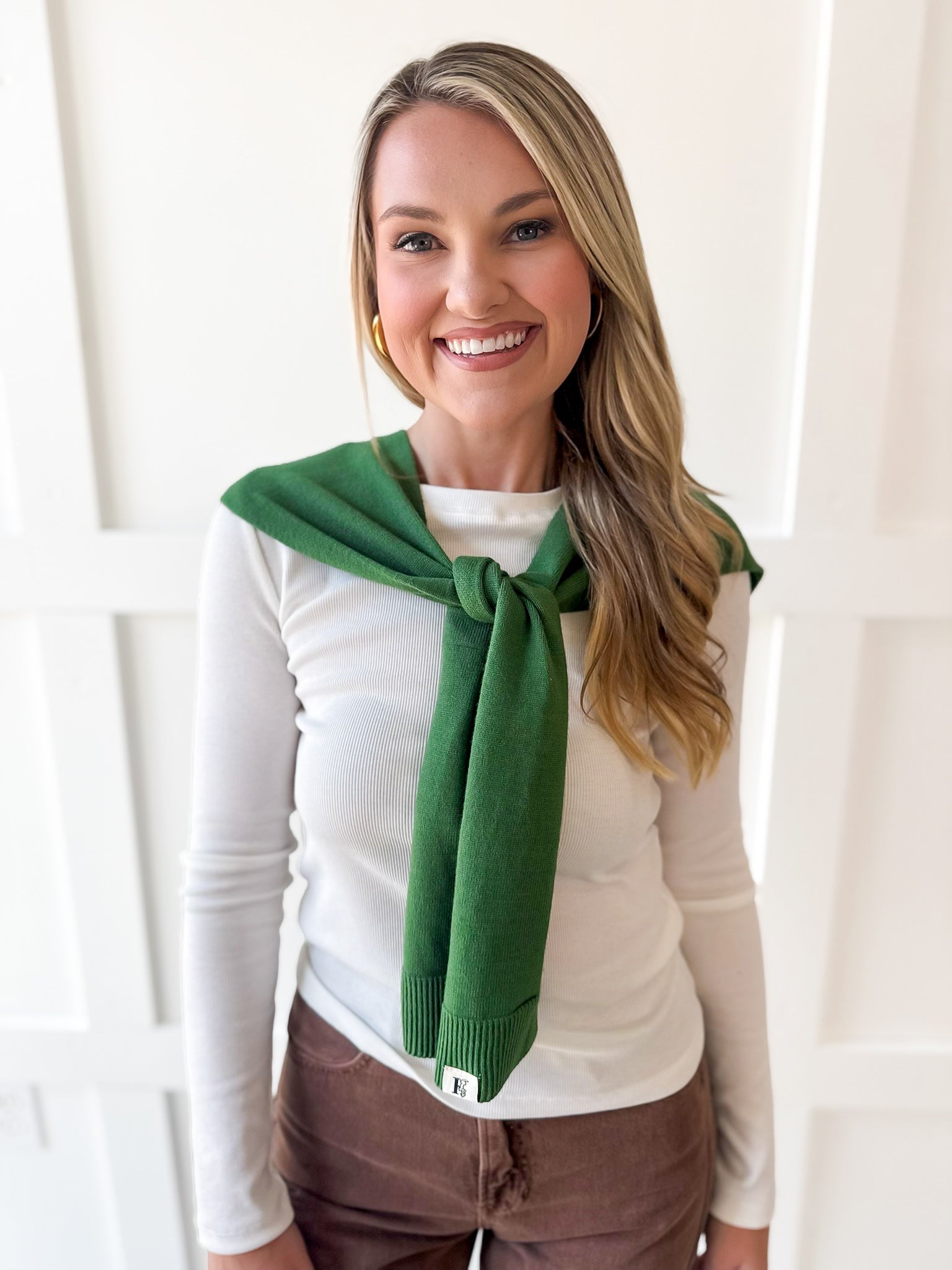 Knitted Knotted Shawl