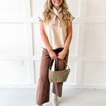 Layered Scallop detail Knit top