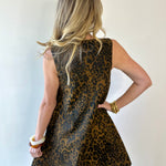 Leopard Print Mini Dress