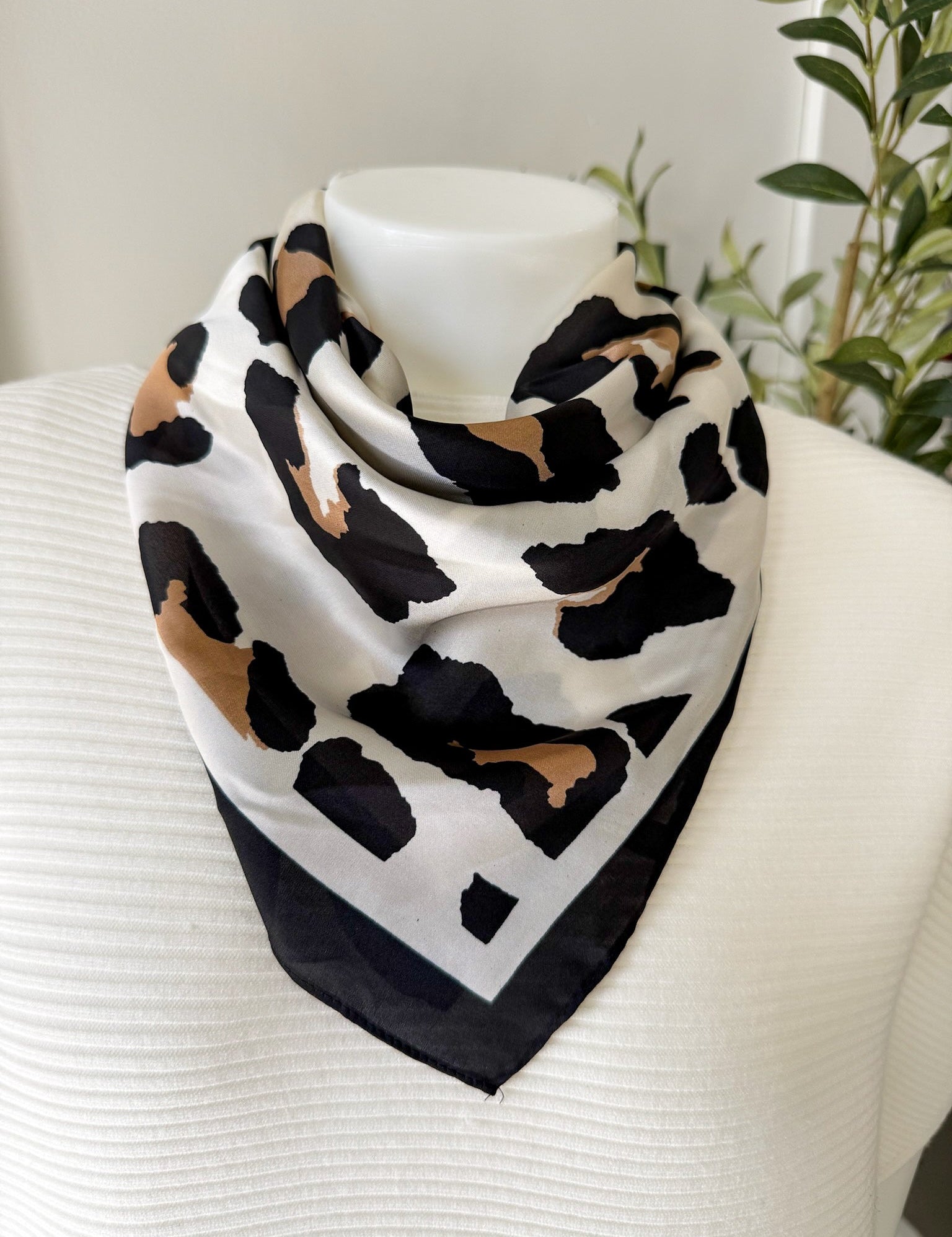 Leopard Print Scarf