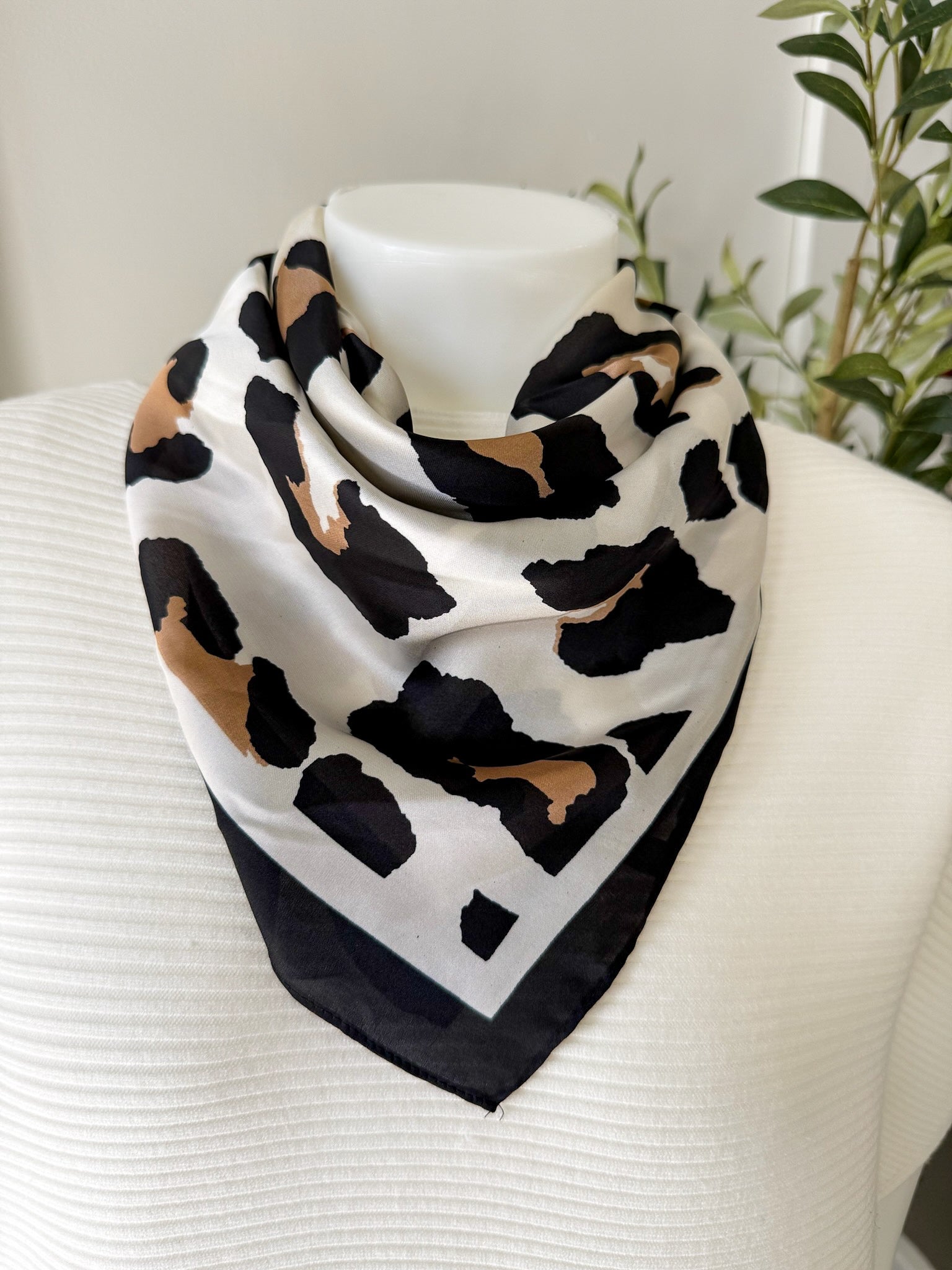 Leopard Print Scarf