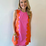 Lettie Pink Sunkist Dress