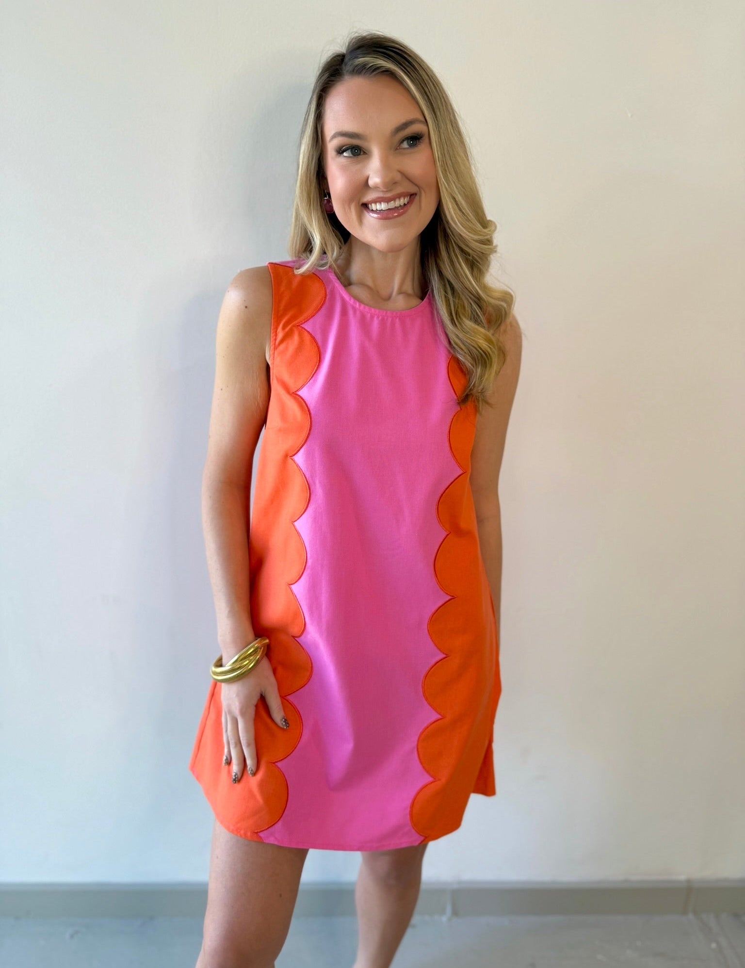 Lettie Pink Sunkist Dress