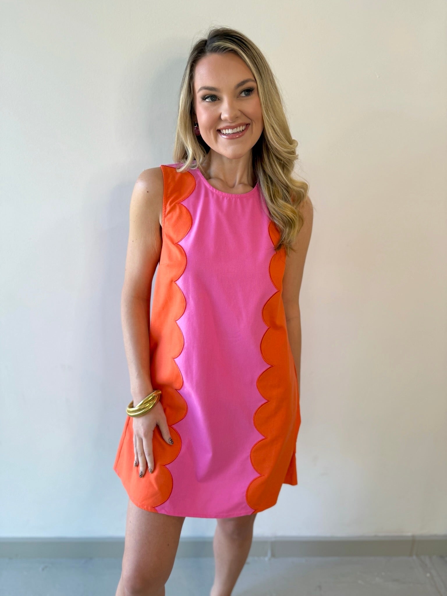 Lettie Pink Sunkist Dress