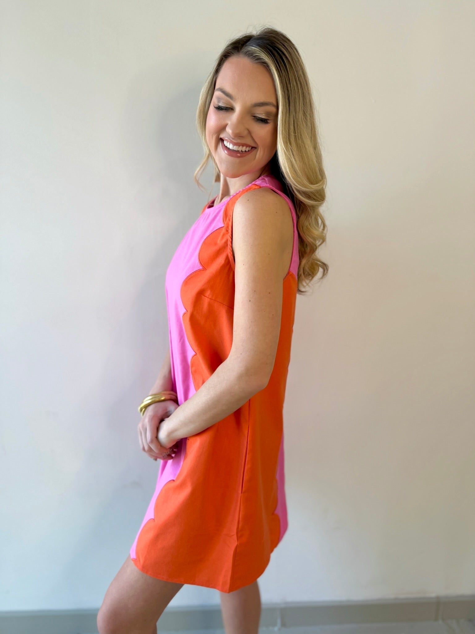 Lettie Pink Sunkist Dress