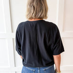 Lightweight Comfy Top - Black