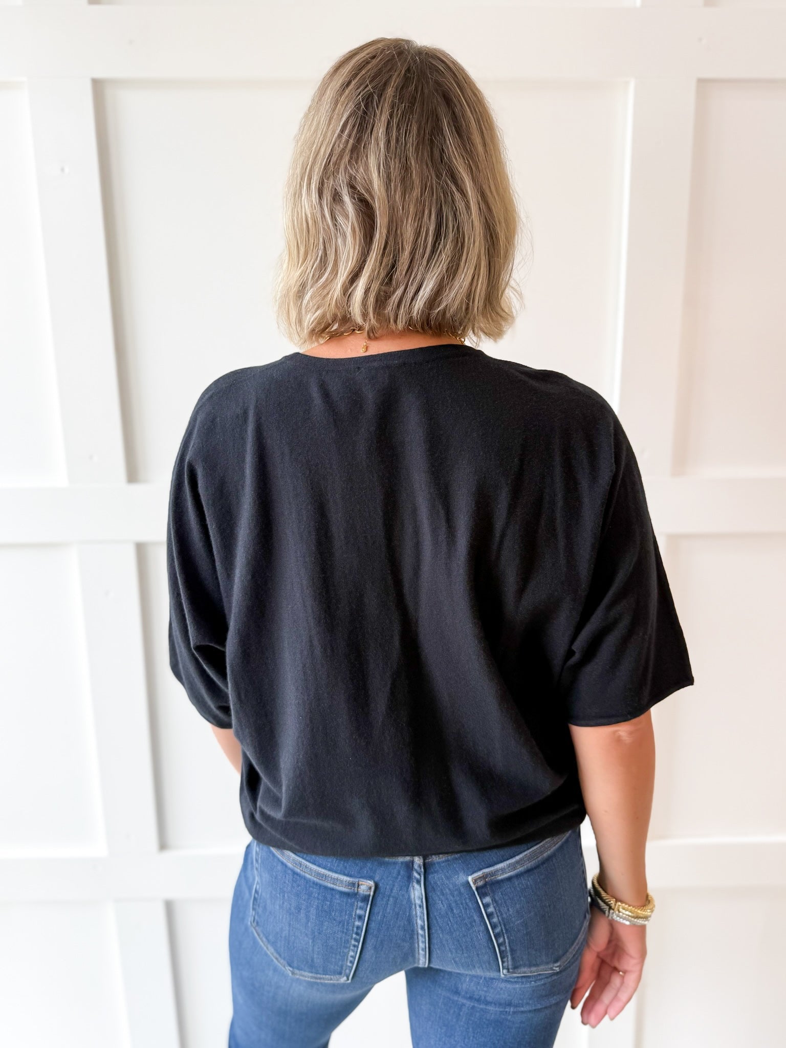 Lightweight Comfy Top - Black