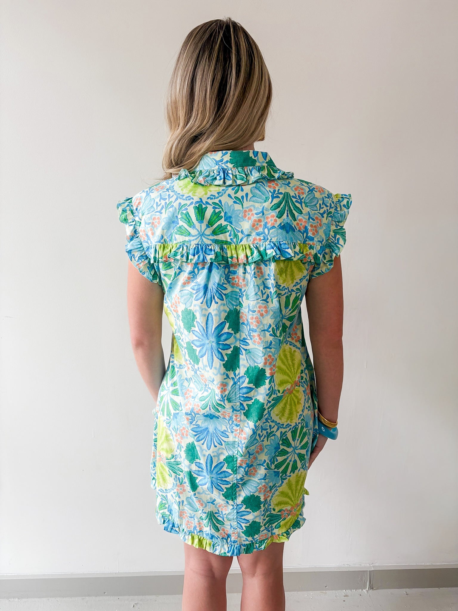 Lina Multi Print Dress