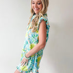 Lina Multi Print Dress