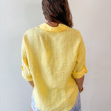 Linen Roll Tab Shirt