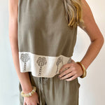 Linen Tank & Pant Set