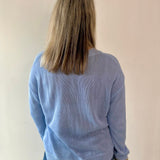 'Lobster' Graphic Sweater - Blue