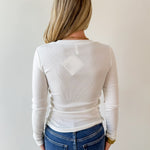 Long Sleeved Top - Ivory