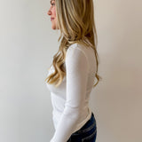 Long Sleeved Top - Ivory