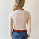 Long Sleeved Top - Oatmilk