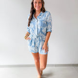 Luba Rolled Tab Utility Style Romper