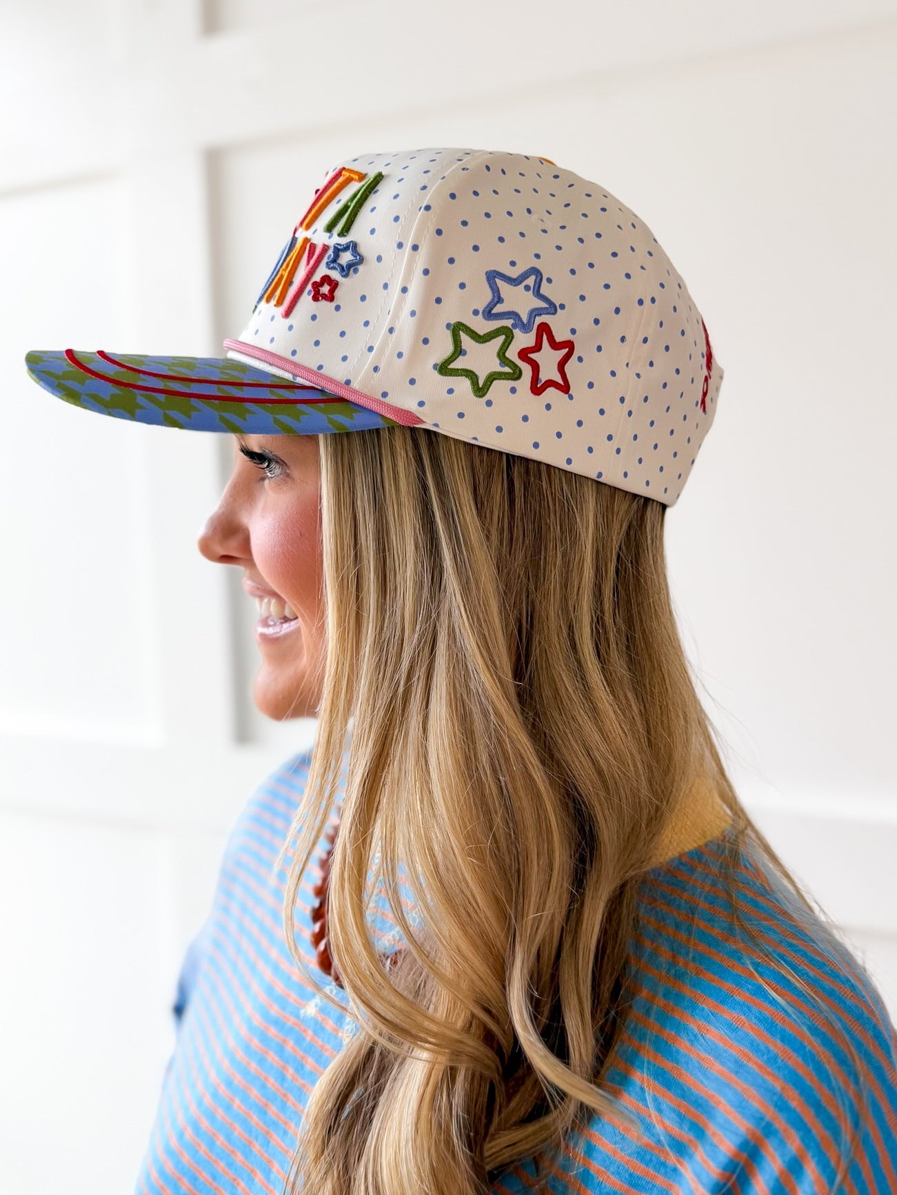 "Make it a Good Day” Dotty Hat