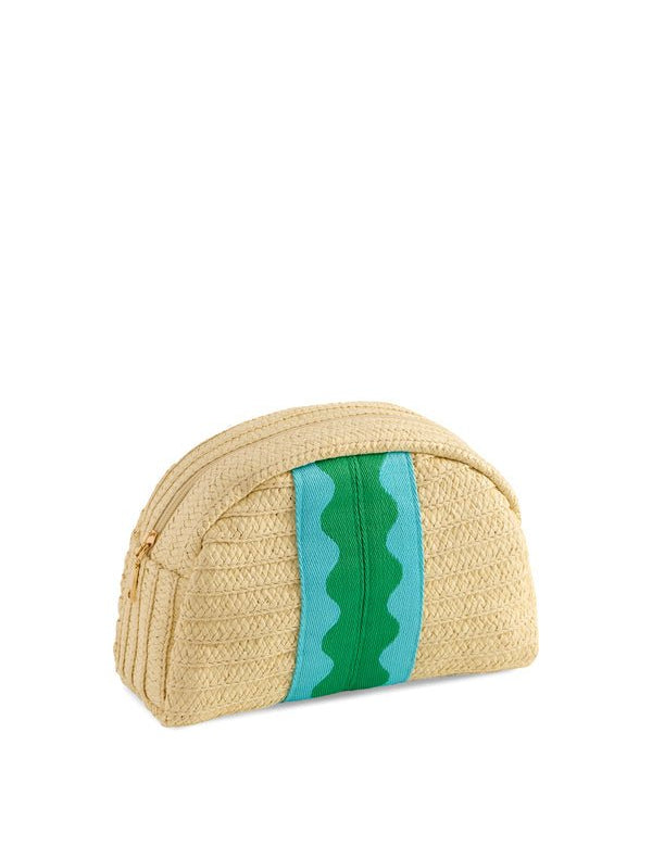 Marbella Zip Pouch Green