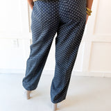 Mineral Polka Dot Barrel Jean