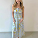 Miranda Sky Blue Maxi Dress