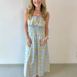 Miranda Sky Blue Maxi Dress