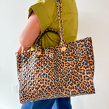 Missy Tote - Leopard
