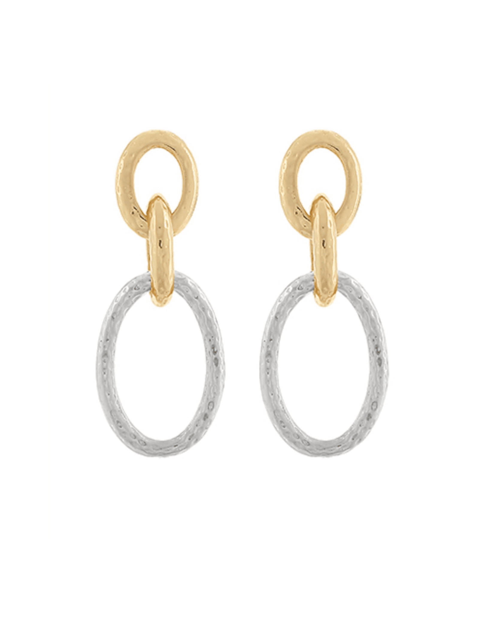 Mixed Metal Earrings