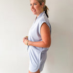 Modal Blend Zip Top & Short Set