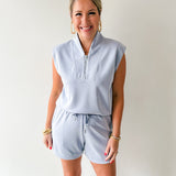 Modal Blend Zip Top & Short Set