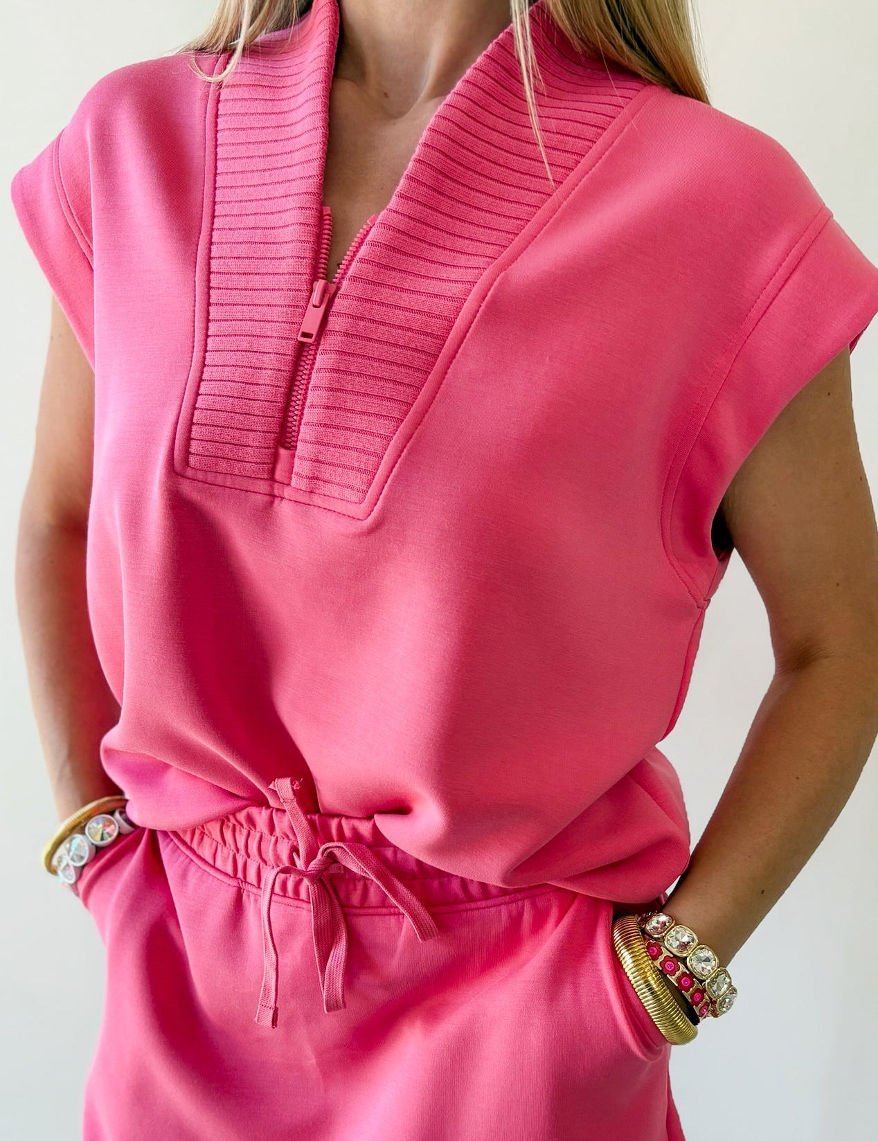 Modal Poly Spantop & Skort set