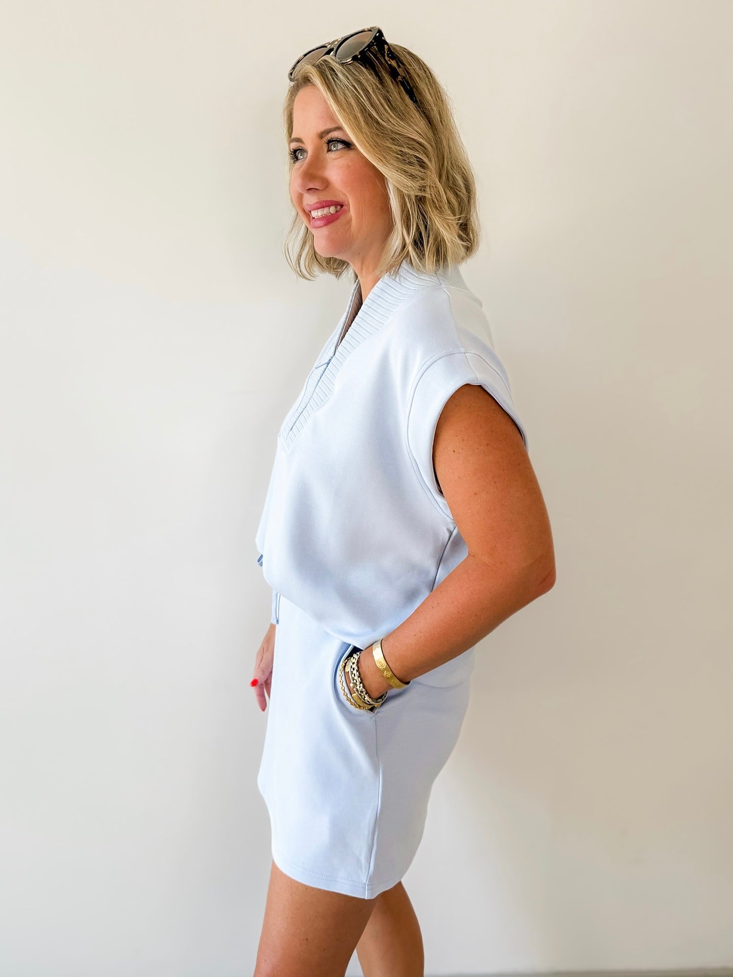 Modal Poly Spantop & Skort set