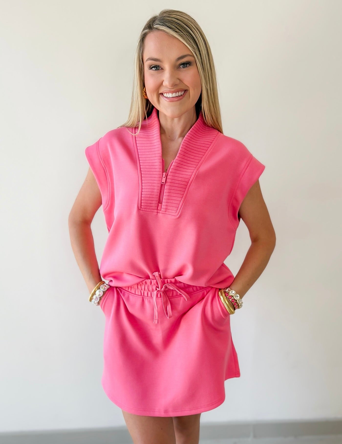 Modal Poly Spantop & Skort set
