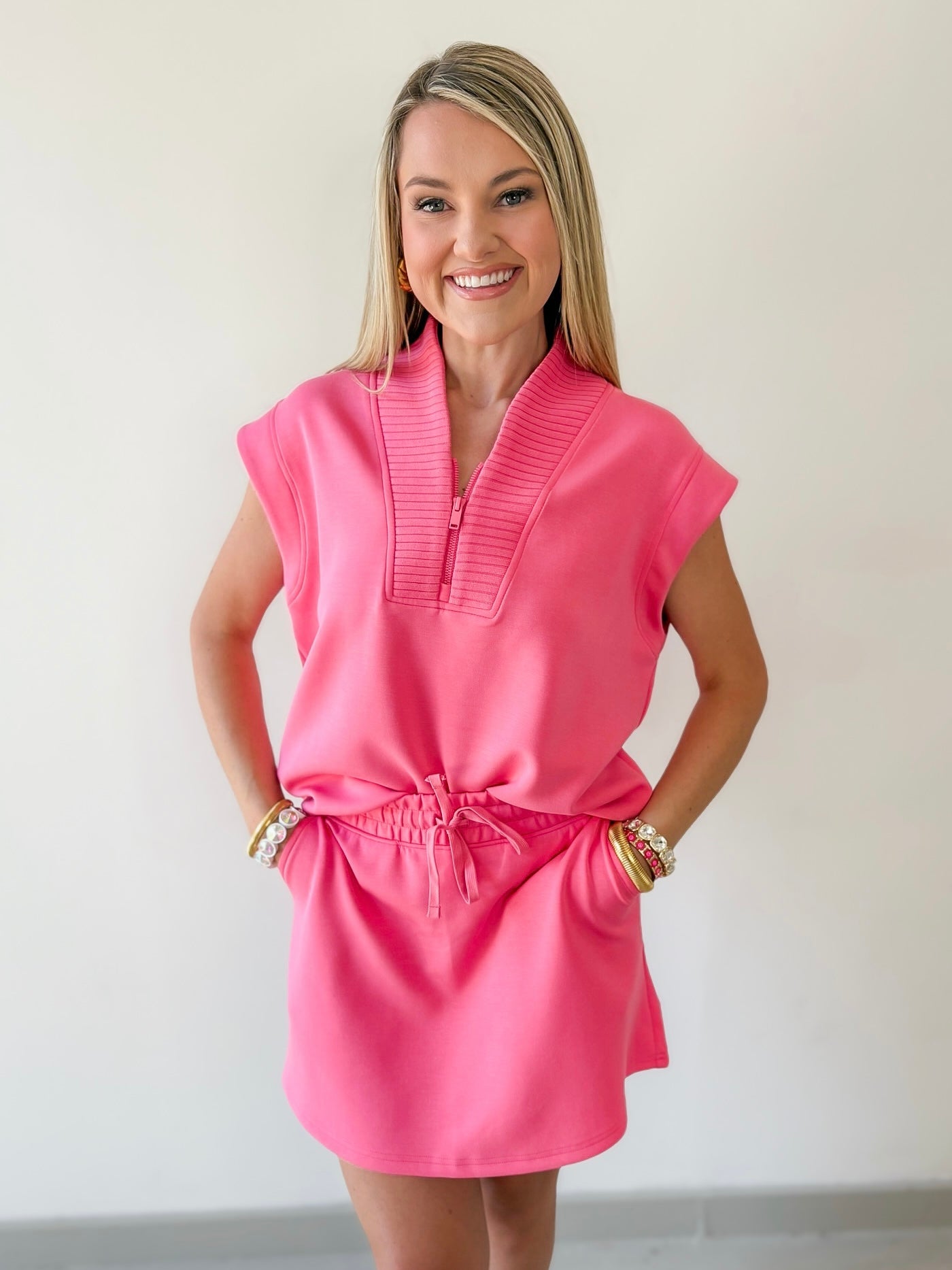 Modal Poly Spantop & Skort set
